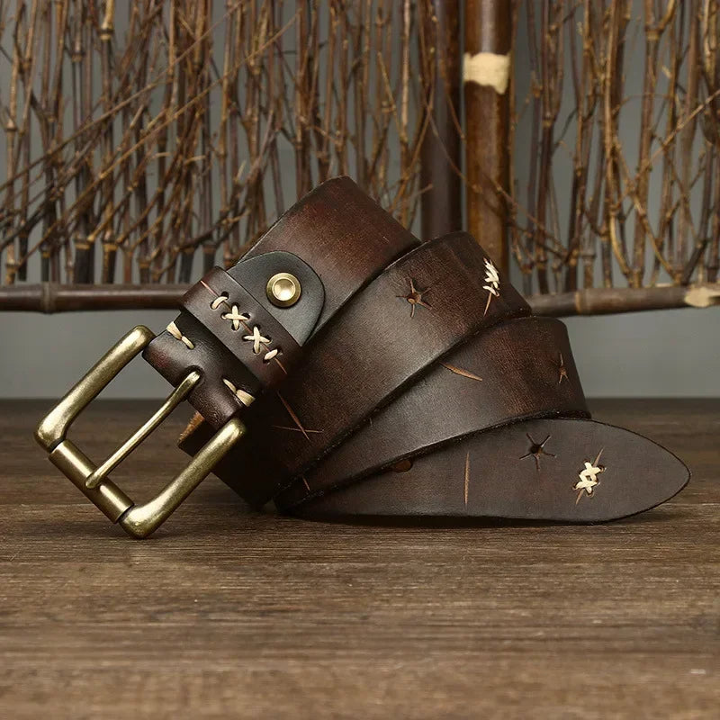 Chez Monsieur™ | Ceinture en Cuir de Buffle