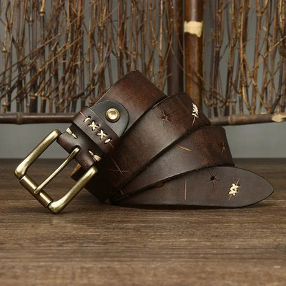 Chez Monsieur™ | Ceinture en Cuir de Buffle