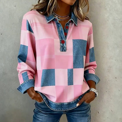 ÉLOÏSE™ | BLOUSE VINTAGE DÉCONTRACTÉE