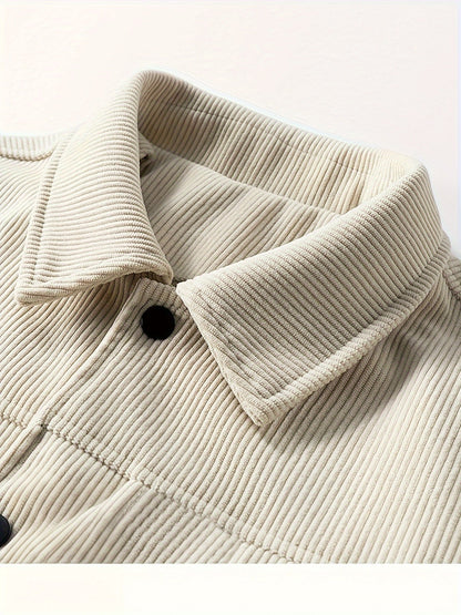 Bonnet™ | Veste en Côtelé Élégante