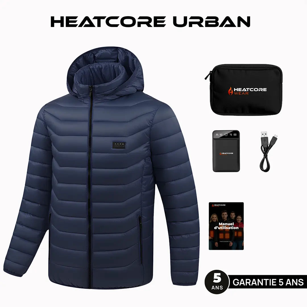 HEATCORE URBAN PRO™ – Veste chauffante unisexe