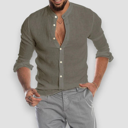 Lionel™ | Chemise Lin Respirante pour Toute Occasion