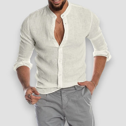 Lionel™ | Chemise Lin Respirante pour Toute Occasion