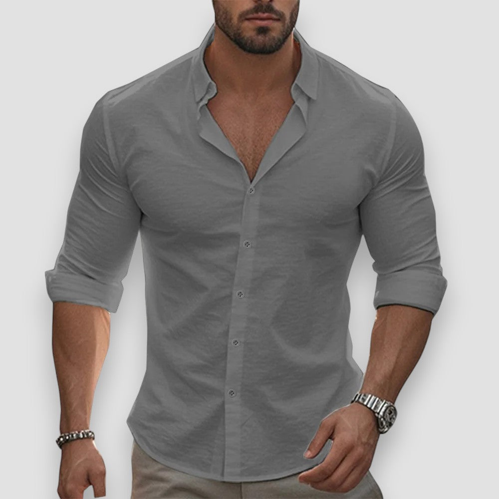 Joël™ | Chemise Légère Manches Longues