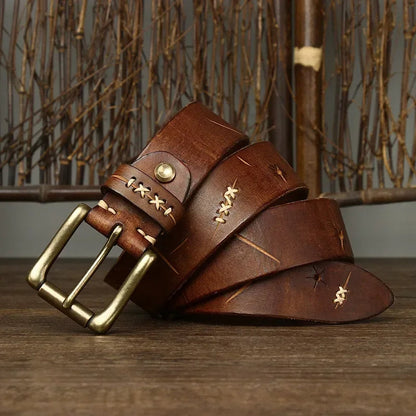 Chez Monsieur™ | Ceinture en Cuir de Buffle