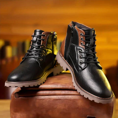 Leroy™ | Bottines à Lacets Haut de Gamme
