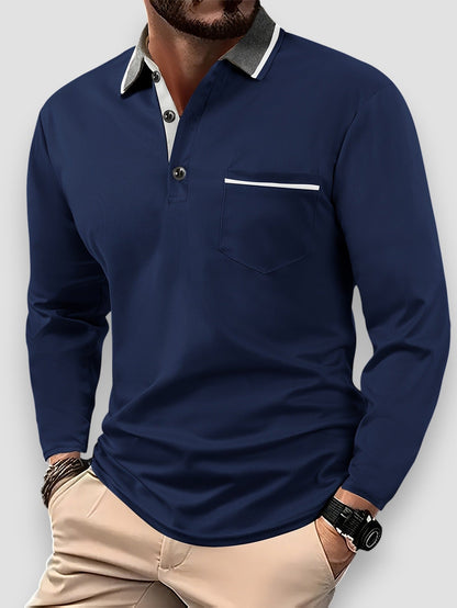 Pires™ | Polo à Manches Longues