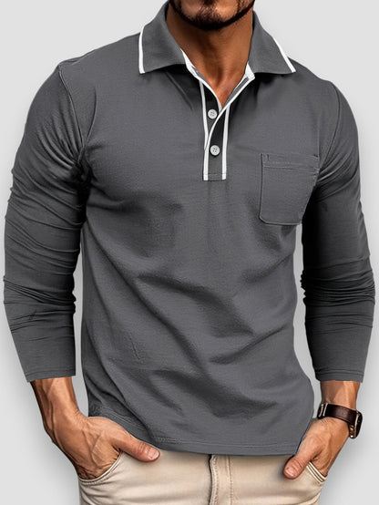 Poirier™ | Polo à Manches Longues