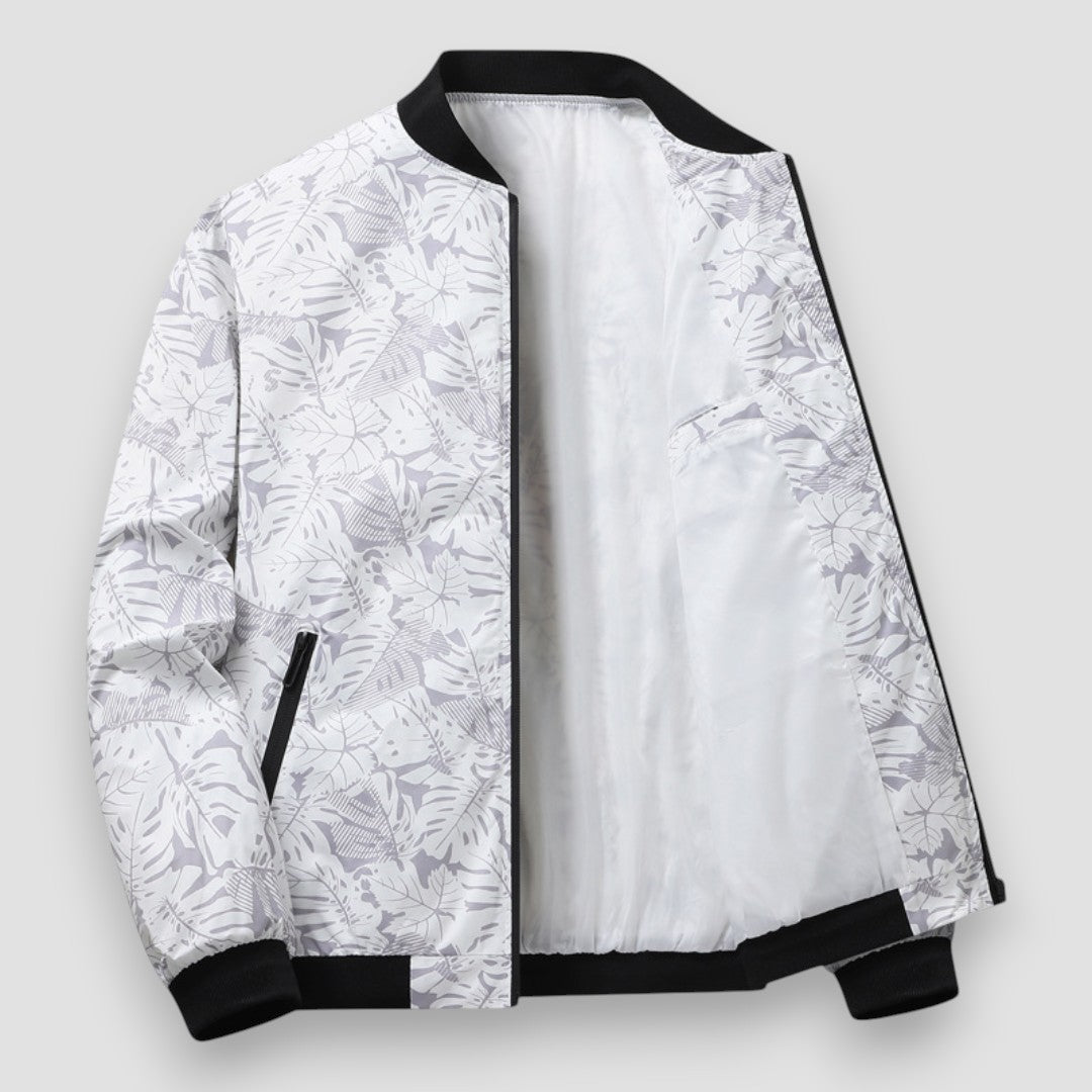 Blanc™ | Blouson bomber élégant