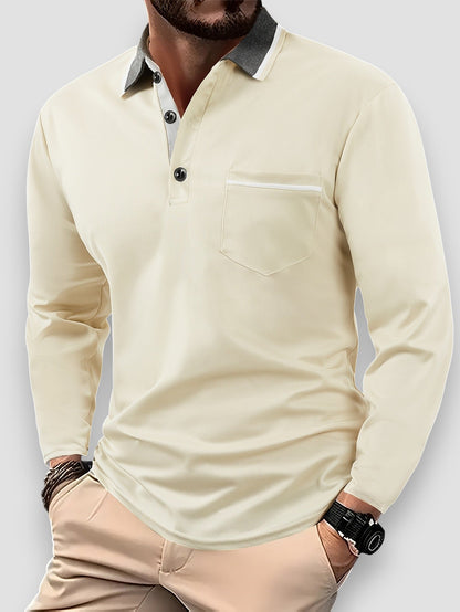 Pires™ | Polo à Manches Longues
