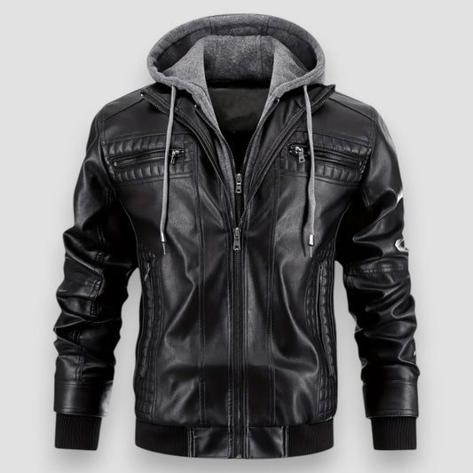 Bruno™ | Blouson bomber rétro biker