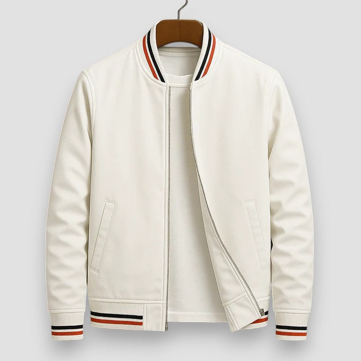 Philippe™ | Blouson Bomber Élégant à Rayures