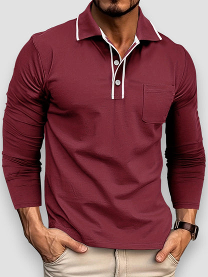 Poirier™ | Polo à Manches Longues