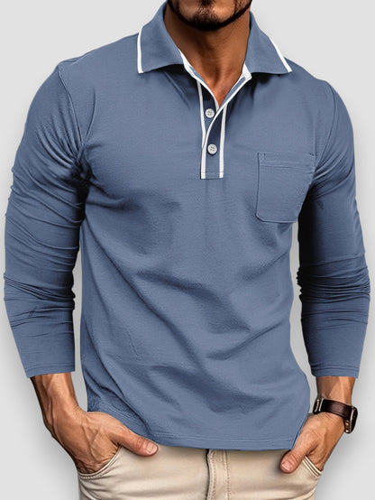 Poirier™ | Polo à Manches Longues