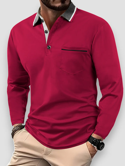 Pires™ | Polo à Manches Longues