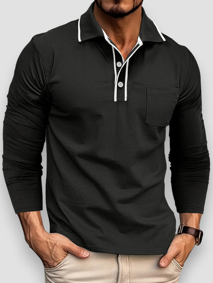 Poirier™ | Polo à Manches Longues