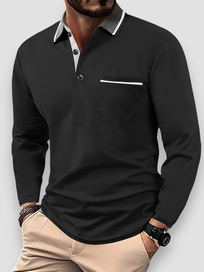 Pires™ | Polo à Manches Longues
