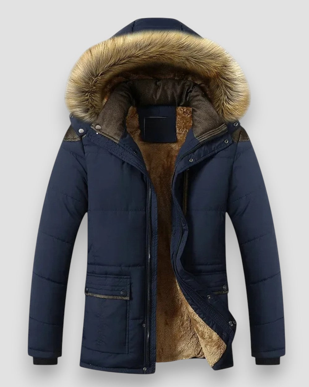 Denis™ | Veste d'hiver en polaire matelassée élégante