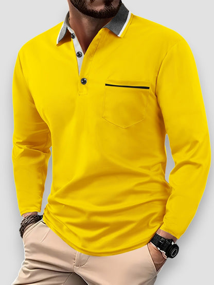 Pires™ | Polo à Manches Longues