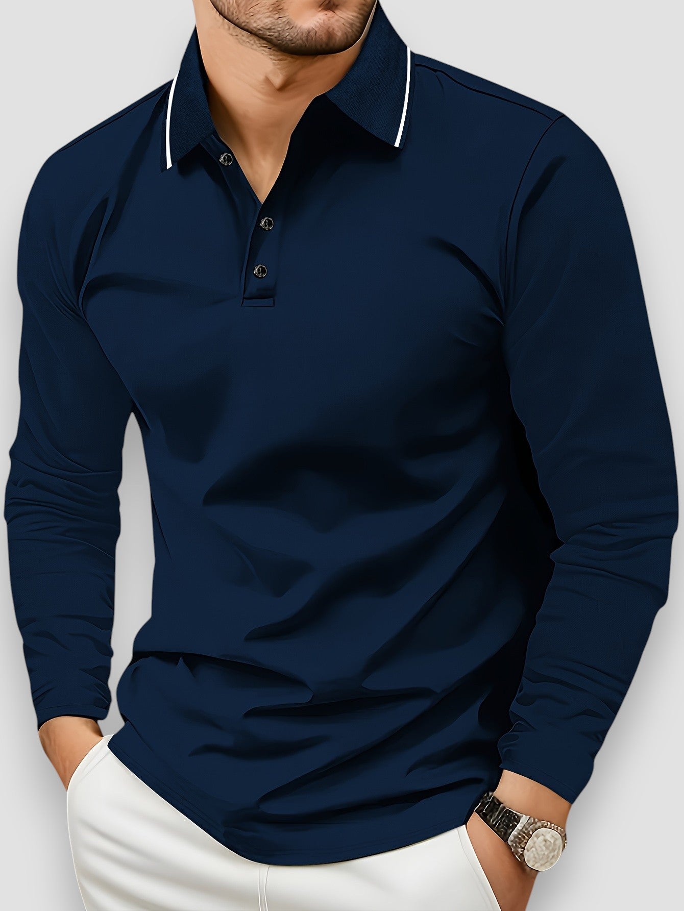 Hubert™ | Polo à Manches Longues