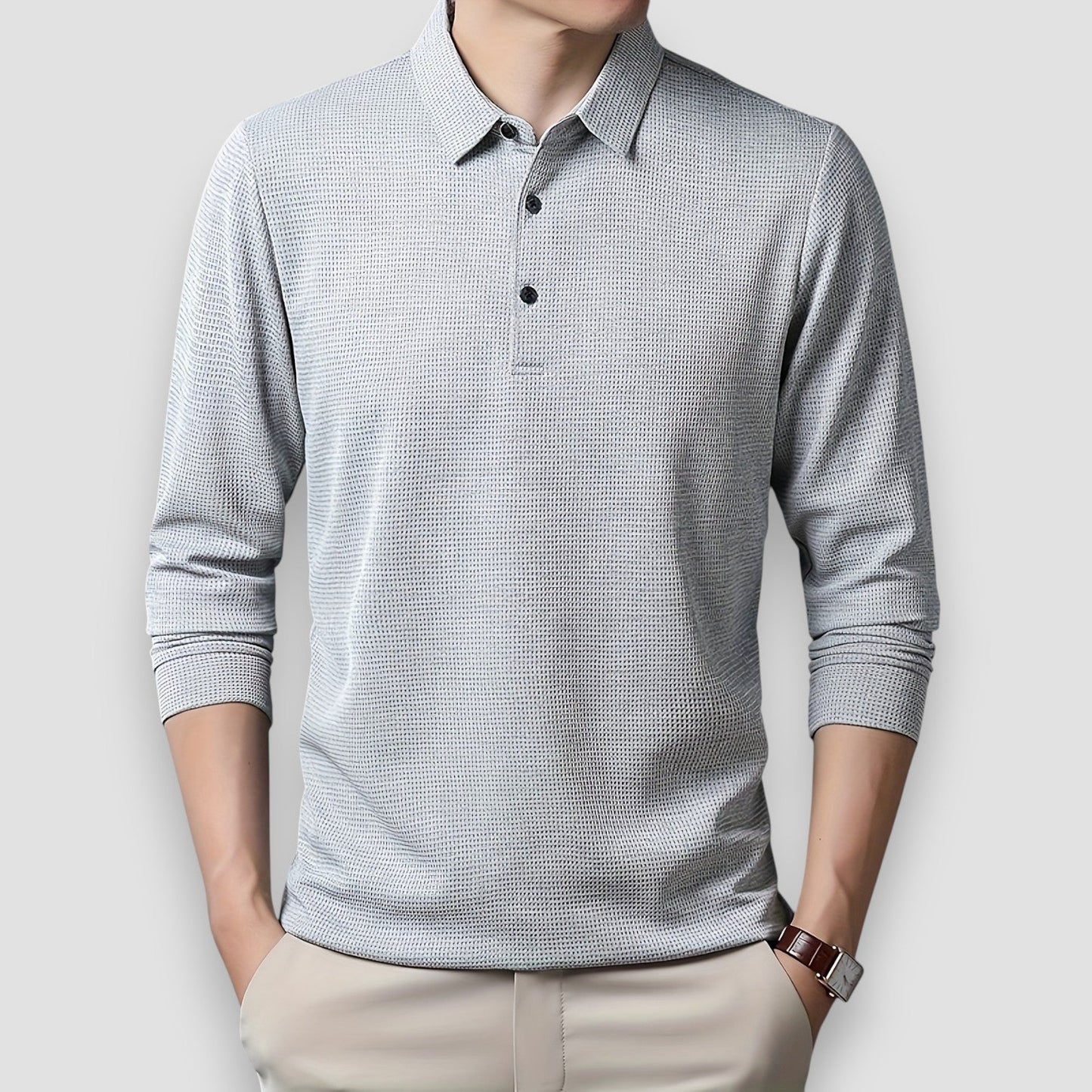 Aubert™ | Polo à Manches Longues